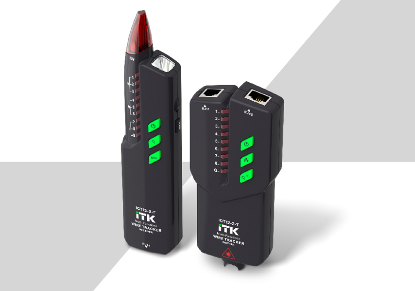 Тестер ITK для LAN-кабеля и оптики