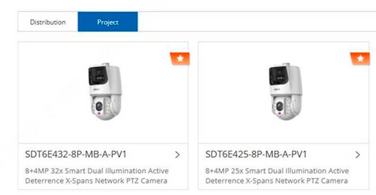 Новые PTZ-видеокамеры Dahua серии SDT6E