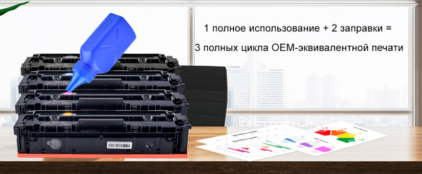 G&G A4 EcoRefill: перезаправляемая цветная печать стала еще доступнее