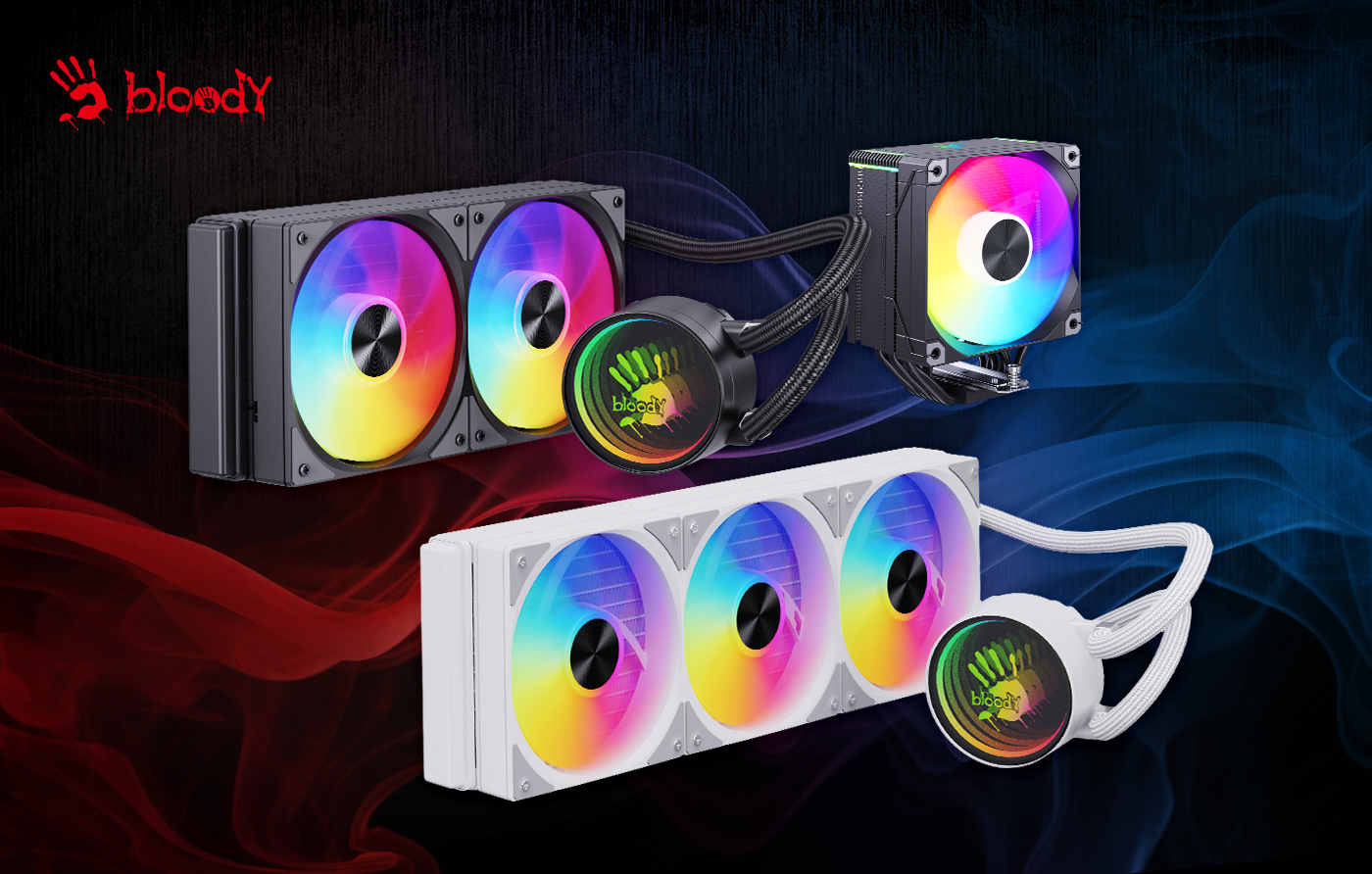 Bloody представляет новые кулеры и СЖО с высокой мощностью рассеивания