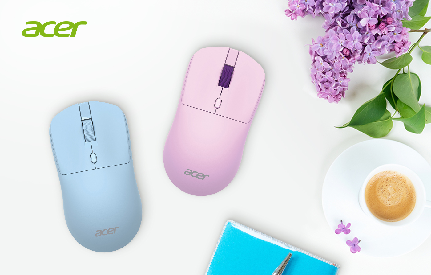 Встречаем лето с мышью Acer OMR501: четыре цвета на выбор, модный дизайн корпуса и легкий вес